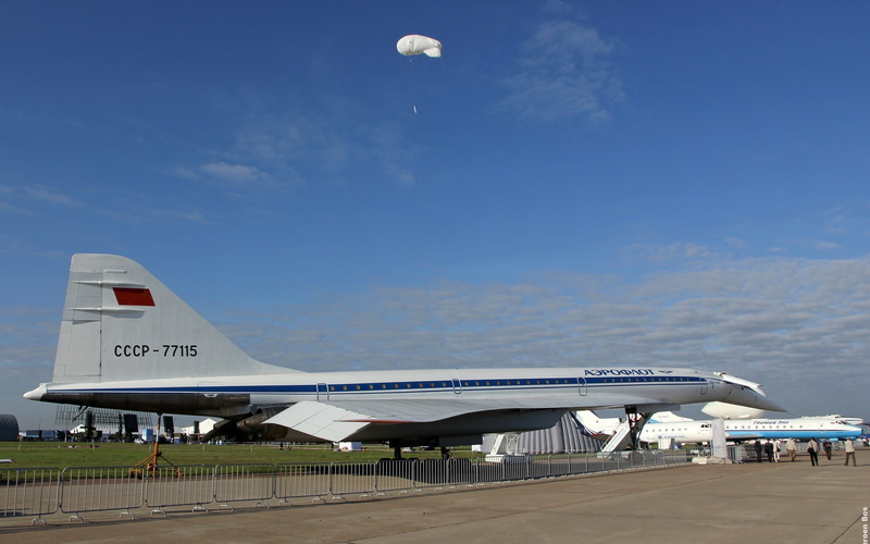 airport, nature, Tupolev Tu-144, sky, transportation, text, communication, air vehicle, mode of transportation, day, museum, flying, 2K, USSR, built structure