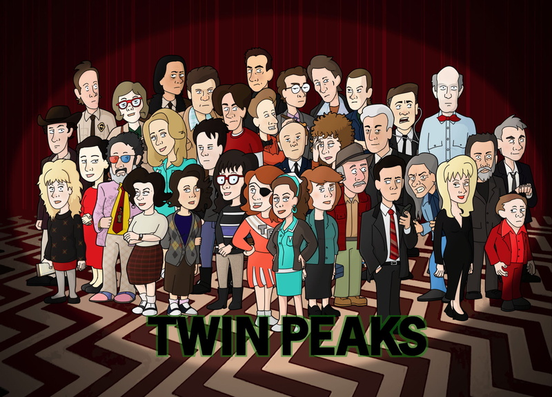 Twin Peaks, TV Show, 1080P, Cast