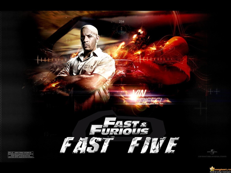 720P, movie, diesel, Five, furious, Fast, vin