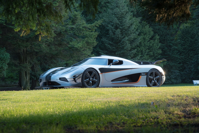 land vehicle, land, day, growth, Koenigsegg, nature, Koenigsegg Agera One:1, wealth, tree, no people, forest, transportation, mode of transportation, green color