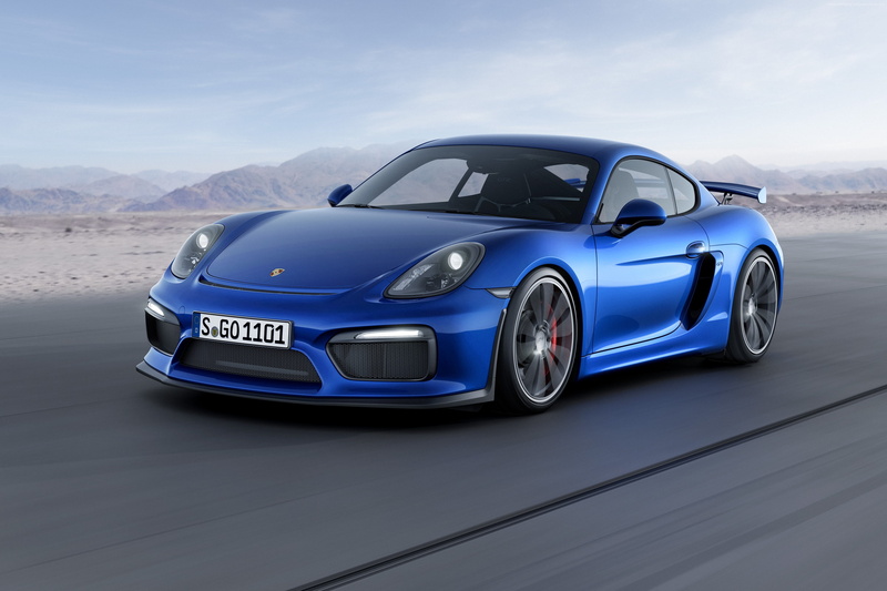 blue., 2K, track, porsche cayman gt4, coupe