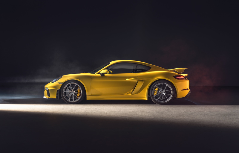 vehicle, car, 5K, Porsche Cayman GT4, simple background
