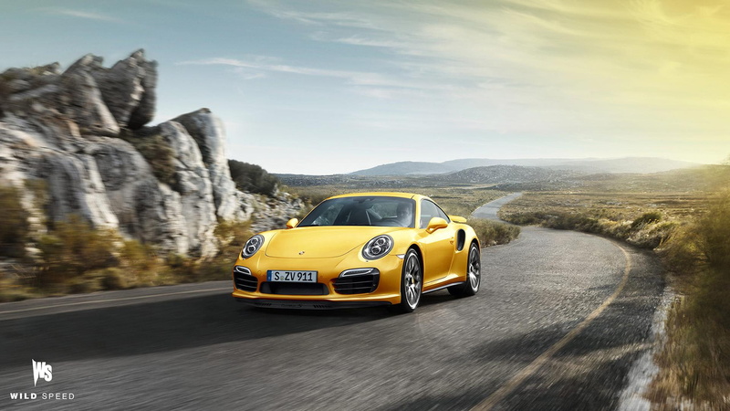 yellow, coupe, cars, turbo, 1080P, s, porsche