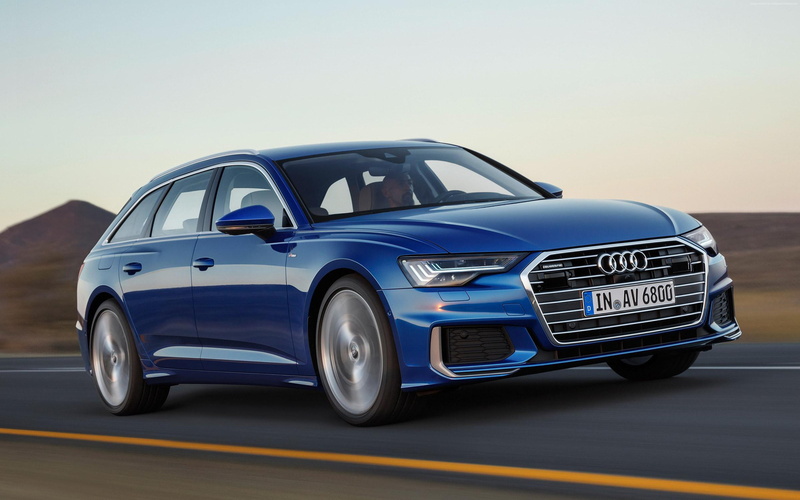4K, 2019 Cars, Audi A6 Avant, 4K