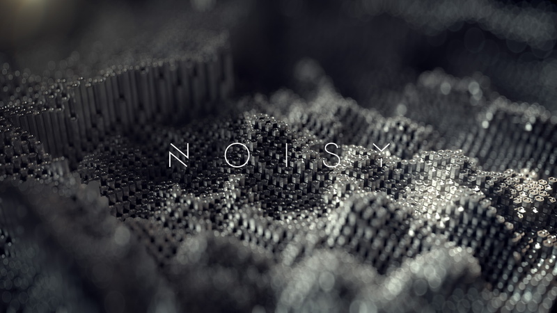 abstract, typography, 4K, waves, digital art, texture, render, noisy
