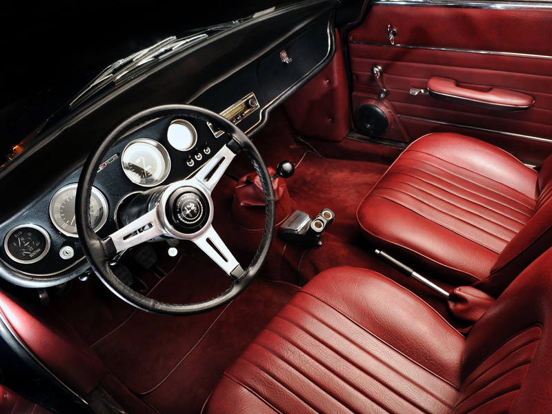 classic, 1080P, convertible, gtc, 1966, interior, cars, alfa, giulia, 1964, romeo