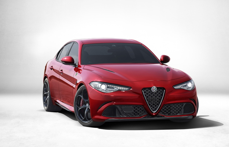 4K, alfa, cars, sedan, hd backgrounds, romeo, red, s, Cars s HD, giulia, quadrifoglio