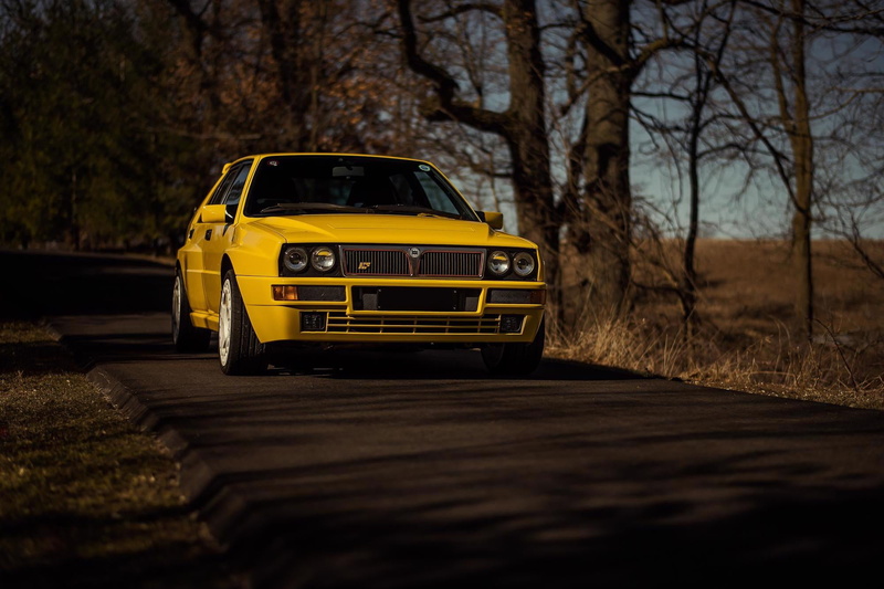 yellow, italian, giallo ginestra, Lancia Delta, car, Lancia Delta Integrale, 1080P