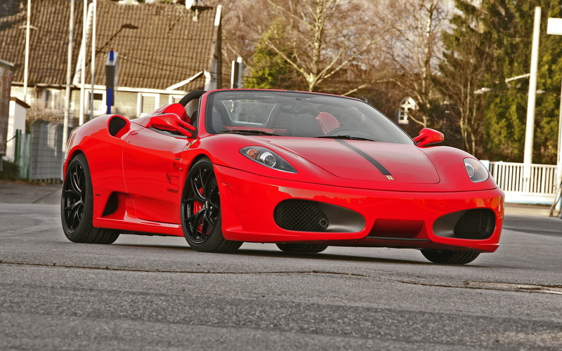 motion, architecture, sports car, Ferrari F430 Scuderia, F430, day, personal land vehicle, red cars, red, car, professional sport, driving, luxury, land vehicle