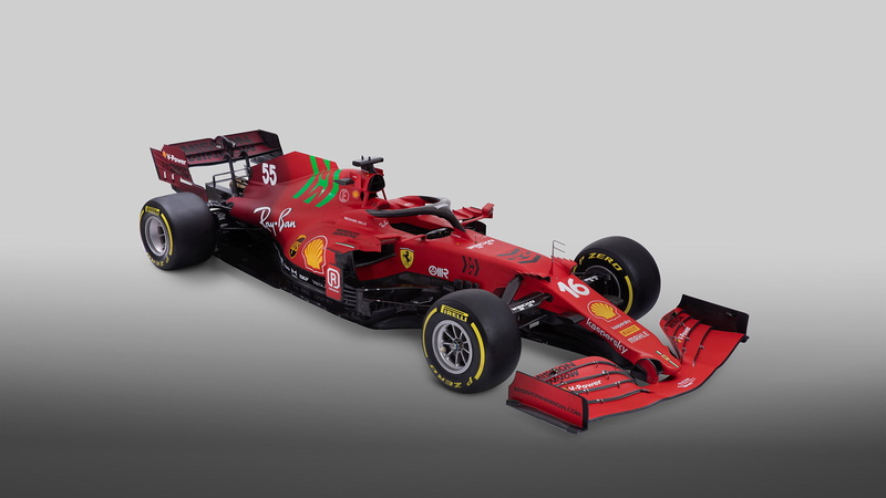 SF21, Motorsport, Formula 1, racing, 1080P, formula cars, Scuderia Ferrari, Ferrari