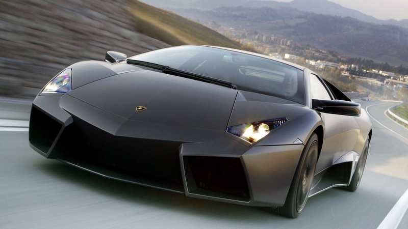 lamborghini, speed, 1080P, shiny, car, wealth, success, adult, outdoors, mode of transportation, luxury, elegance, modern, airplane, black, reventon, transportation