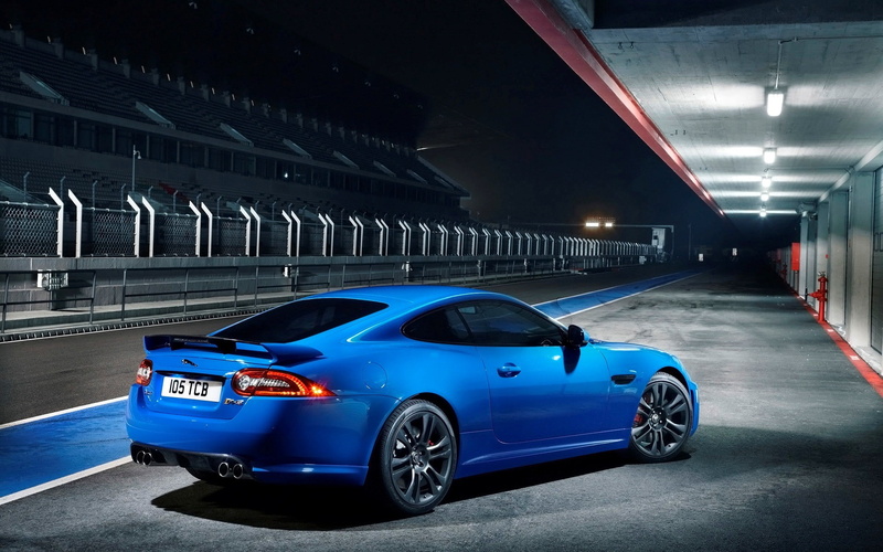 Jaguar, blue cars, Jaguar XKR, Jaguar XKR-S, 1080P