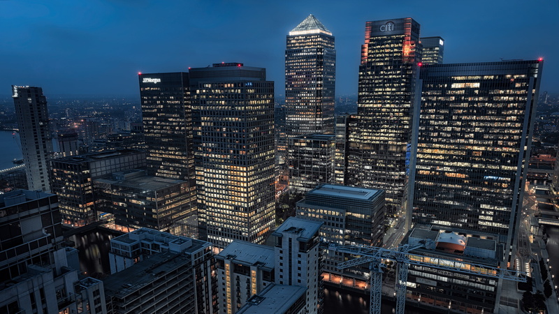 4K, built structure, building, europe, tower block, no people, building exterior, london, daytime, modern, skyscraper, city life, office building exterior