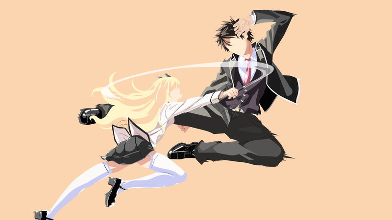 Anime, 1080P, Romio Inuzuka, Juliet Persia, Kishuku Gakkou No Juliet