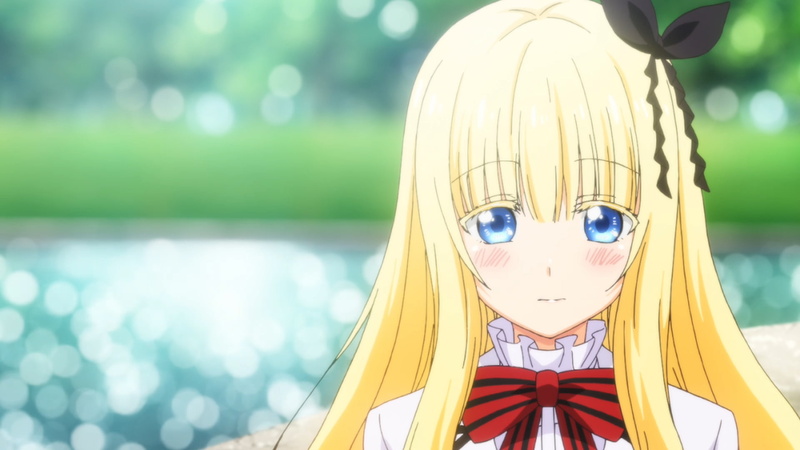 Anime, Kishuku Gakkou No Juliet, Blonde, Girl, Blush, Juliet Persia, 1080P, Blue Eyes