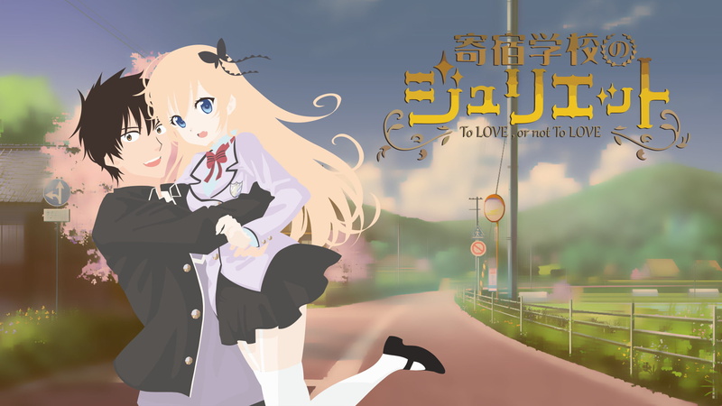 Landscape, Juliet Persia, 1080P, Kishuku Gakkou No Juliet, Anime, Romio Inuzuka, Blur