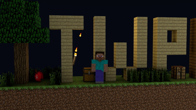 Photoshop, 2K, digital art, Cinema 4D, Minecraft