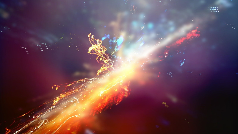 colors, 1080P, particles, Explosions