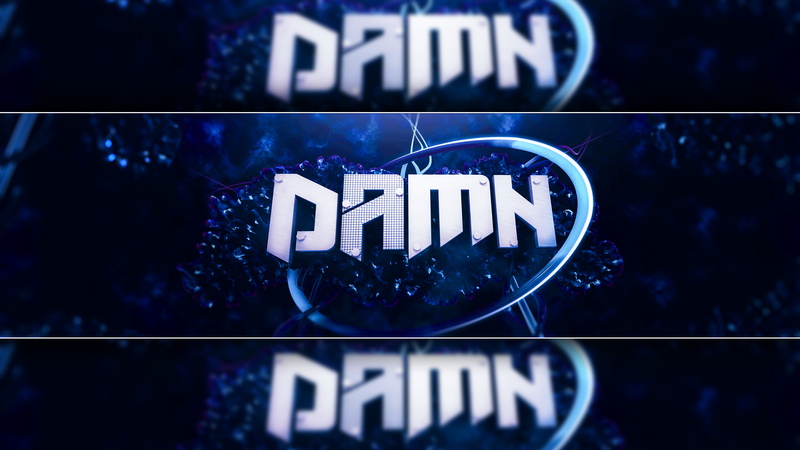3D graphics, blue, 3D Abstract, 4K, 3dfx, graphic design, abstract, typography