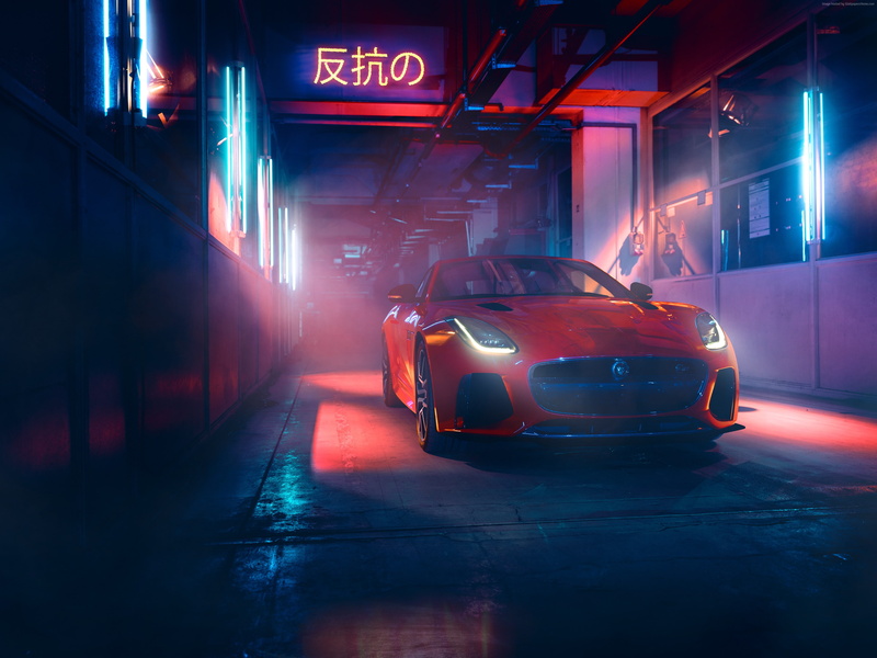 4K, Jaguar F-Type, 2019 Cars, luxury cars, 4K