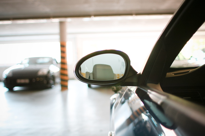 indoors, luxury, Side Mirror, driving, mode of transportation, travel, day, no people, motor vehicle, car, transportation, side-view mirror, traffic, side