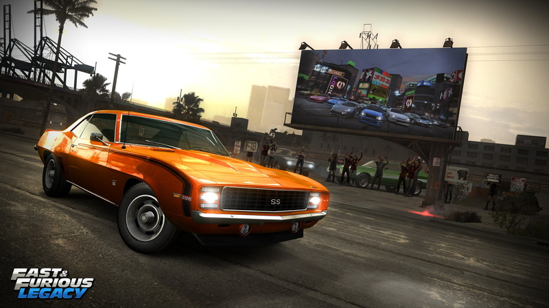 sunset, land vehicle, no people, transportation, video games, Fast and Furious: Legacy, architecture, building exterior, built structure, outdoors, car