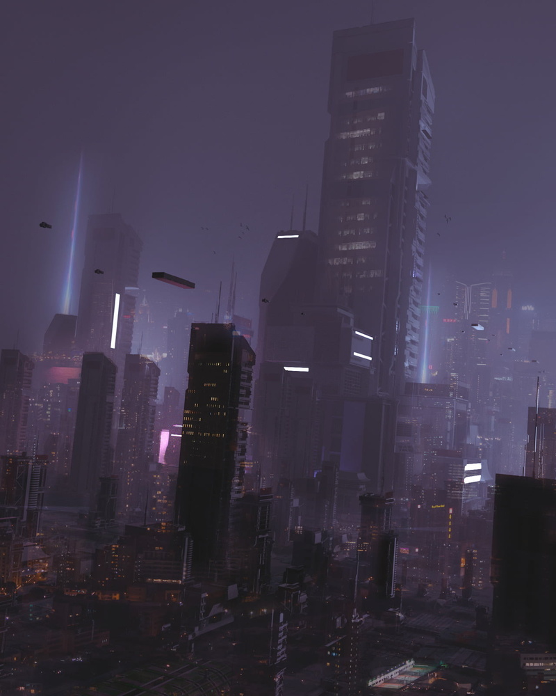 purple background, 720P, neon, dark, cyber, synthwave, futuristic, 00111 (Artist)