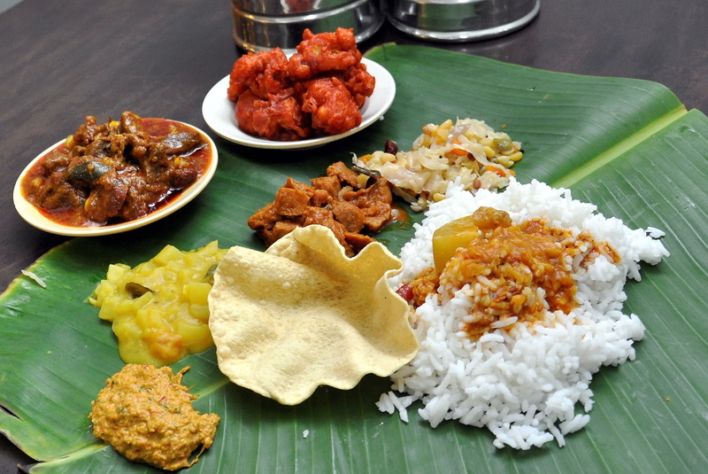 freshness, food, banana leaf  full size, close-up, no people, indoors, plate, bowl, seafood, temptation, still life, food and drink, high angle view, healthy eating