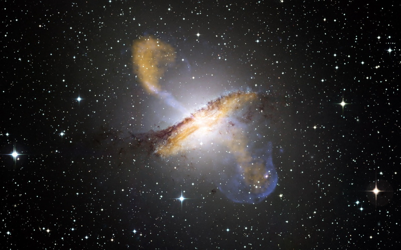 space, 1080P, space art, black holes