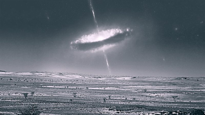 1080P, night, black holes, universe, stars, space