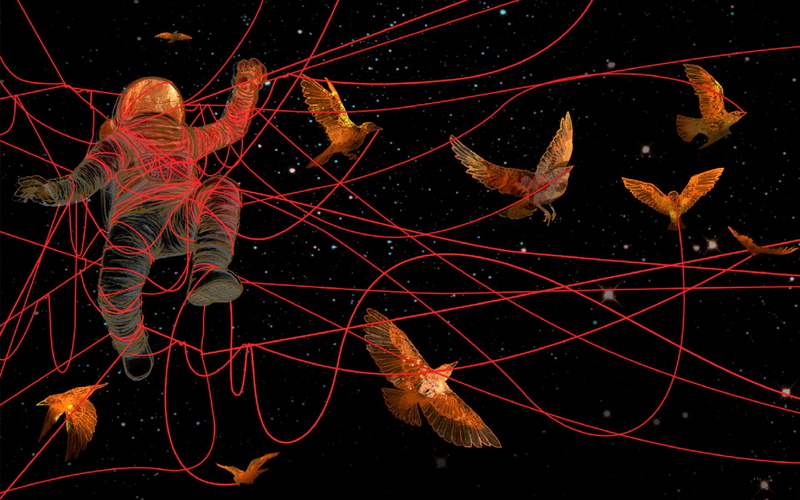 Astronaut, Sci Fi, 1080P, Artistic, Psychedelic