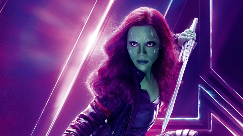 stage, stage - performance space, ZoeSaldana, arts culture and entertainment, 2018, one person, beautiful woman, nightlife, war, young women, event, Superhero