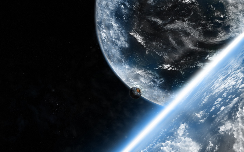 beauty in nature, blue, outdoors, planet - space, discovery, planets, space, moons, sciencefiction, sea, science, flying, proxima, satellite view, black