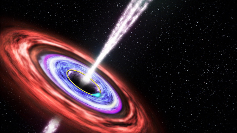 star, 4K, blackhole, devours, universe, energy