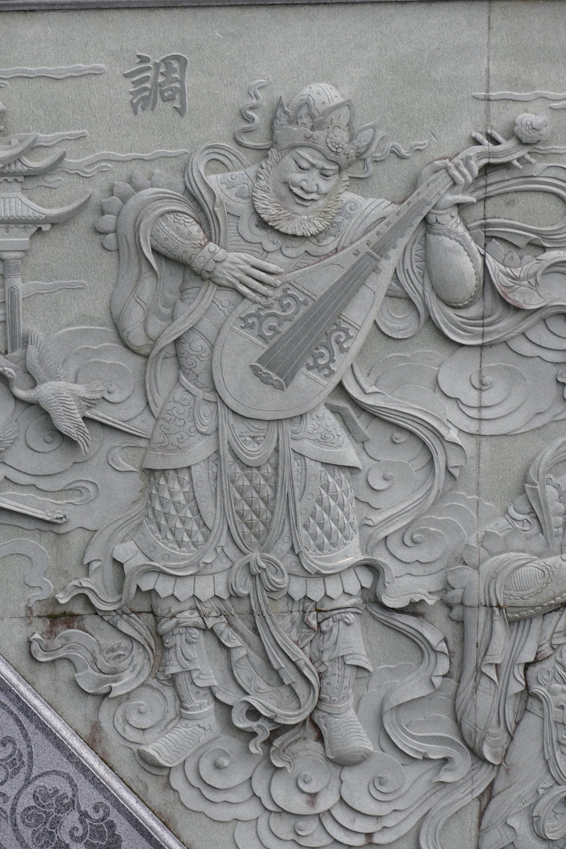 music, craft, day, ornate, carving - craft product, bas relief, relief, the past, religion, no people, male likeness, spirituality, history, musician, ancient civilization