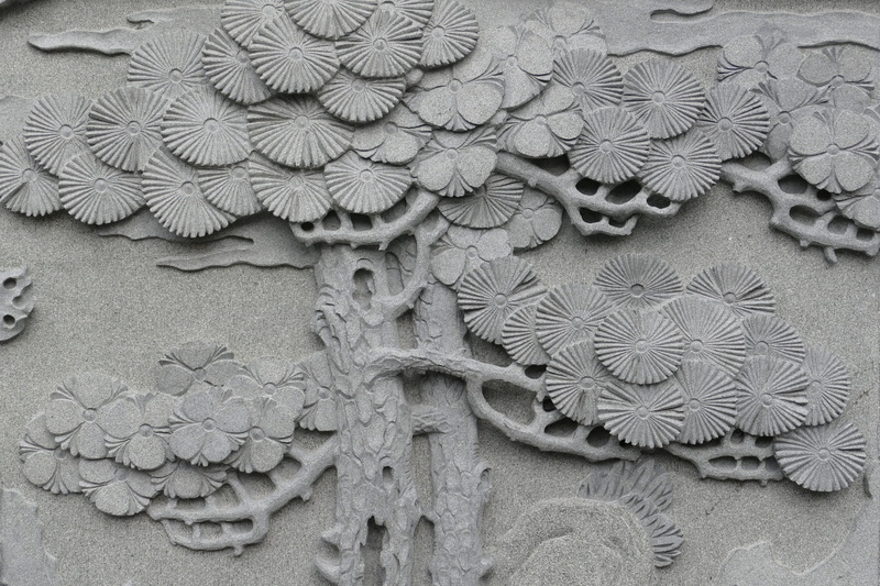 Taiwan, indoors, day, floral pattern, no people, animal, carving - craft product, nature, wall - building feature, Buddhism, gods, art and craft, full frame