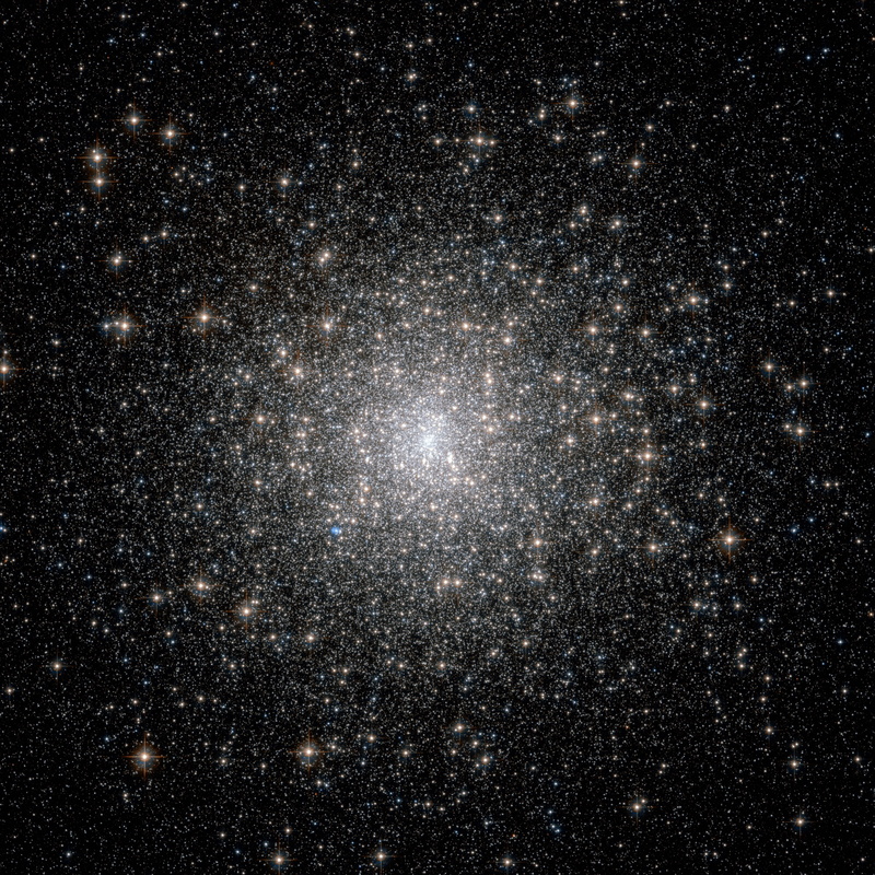 4K, star - Space, globular cluster, star, globular star cluster, space exploration, star birth, luminosity, ngc 7078, night, starry sky, galaxy, infinity