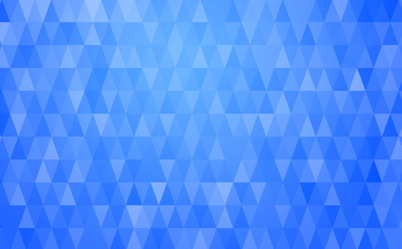 Pattern, abstract, 8K, Background, Aero, rhombus, christmas, Triangles, trees, Colorful, polygons, Blue