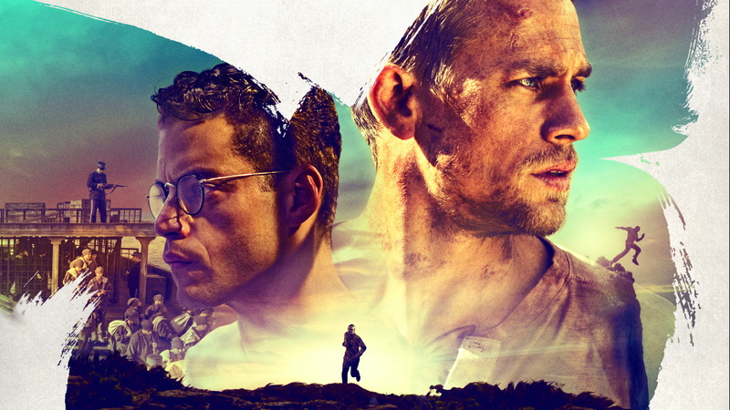 4k, rami malek, movies, charlie hunnam, hd, papillon, 2018 movies, 4K