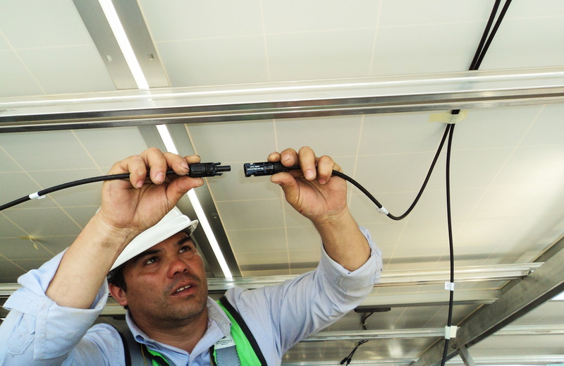 supply, man, holding, voltage, technician, preparation, service, installing, adult, panel, wiring, ceiling, photovoltaic, sleeved, cabling, occupation