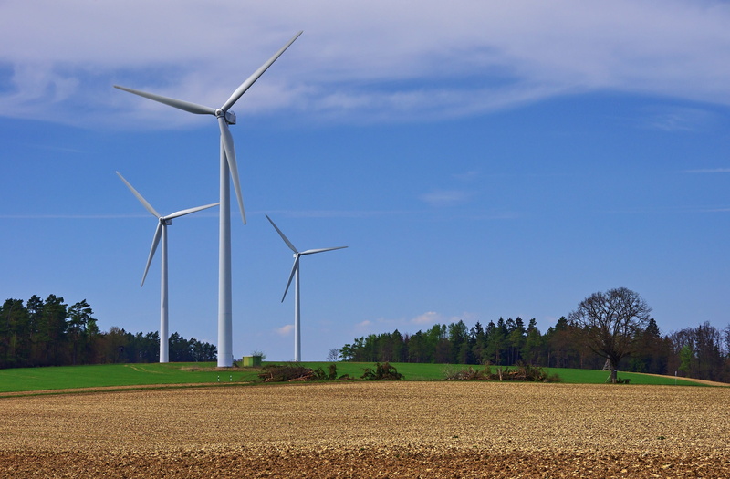 generator, wind turbine, three, renewable energy, 4K, technology, electricity, windstrom, turbine, environmental conservation, sky, environment, landscape