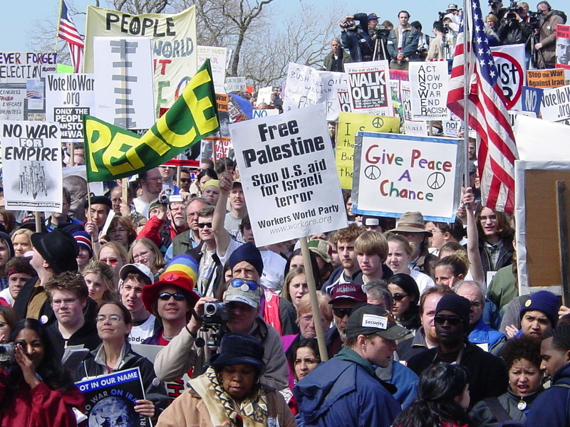large group of people, day, poster, March, placard, Protest, communication, women, crowd, men, outdoors, social issues, anarchy, protestor, signs, architecture
