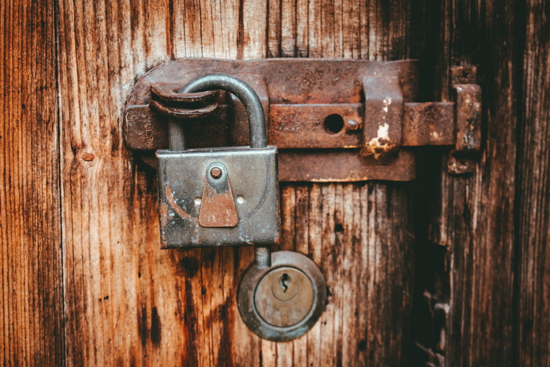 rusty, close-up, safety, safe, deterioration, metal, rusted, rust, iron, wooden, wood - material, stop, latch, ancient, security, no people, close, open