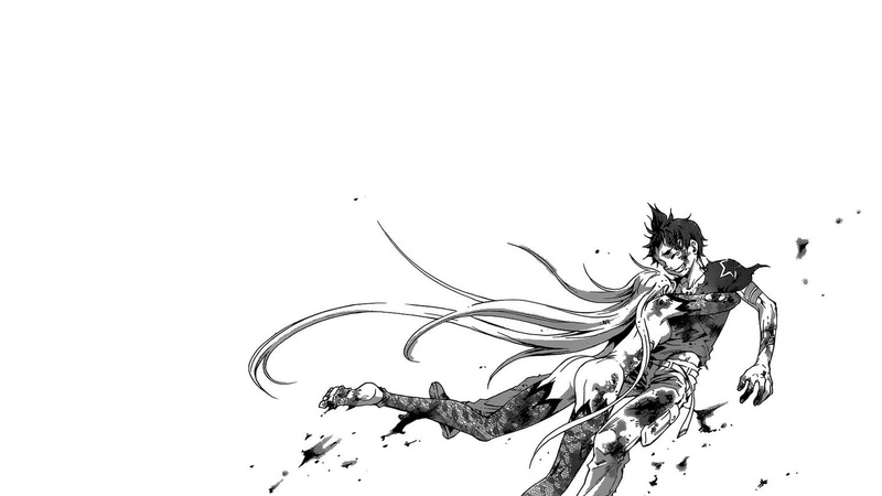Deadman Wonderland, manga, 1080P, monochrome
