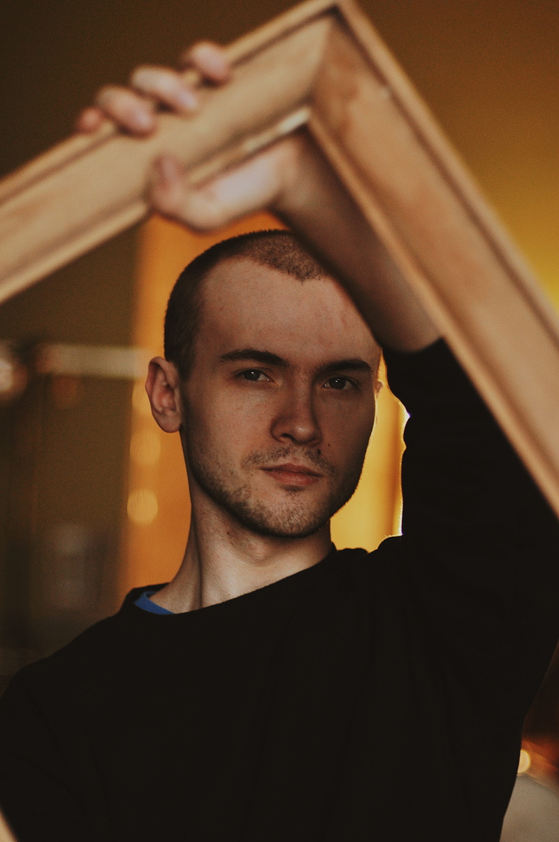 young adult, human, man, 4K, standing, looking at camera, one person, #art, young men, beard, contemplation, #evening, leisure activity, front view, #frame