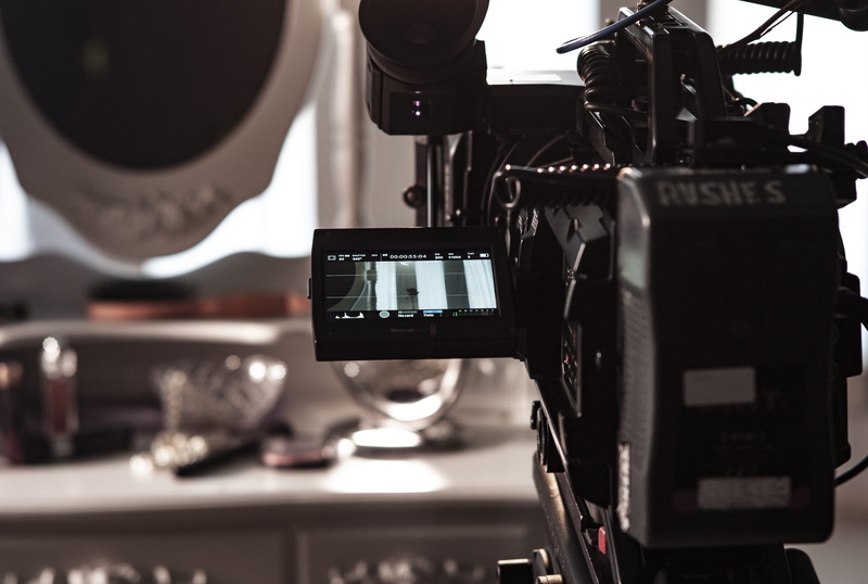 television camera, photographic equipment, black, indoors, broadcasting, technology, communication, close-up, closeup, electronics, 2K, behind the scenes