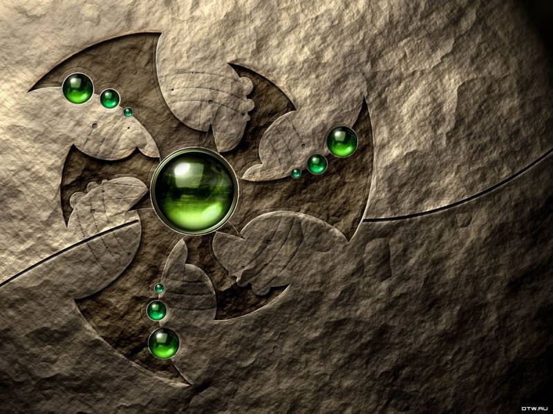 artwork, green color, creativity, representation, sphere, digital composite, science, nature, 480P, no people, gemstones, artificial, directly above, green