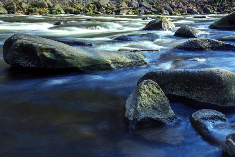 Deutschland, landscape, Germany, Thale, Bodetal, 4K, mineral, Bode, daytime, Sachsen-Anhalt, river, outdoors, Filter, nature, stone - Object, im, stream