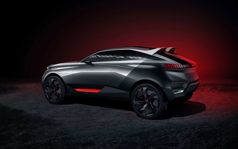 peugeot concept, view, concept, side, peugeot quartz, 720P, peugeot, quartz