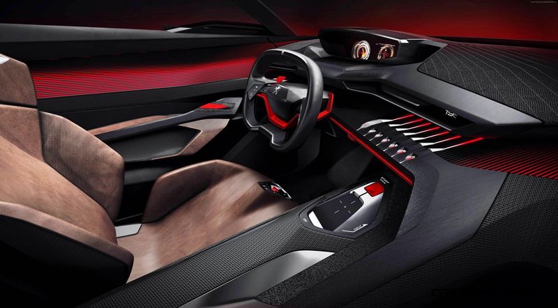 back, test drive, luxury cars, interior, sports car, review, Peugeot Quartz, concept, 4K, supercar